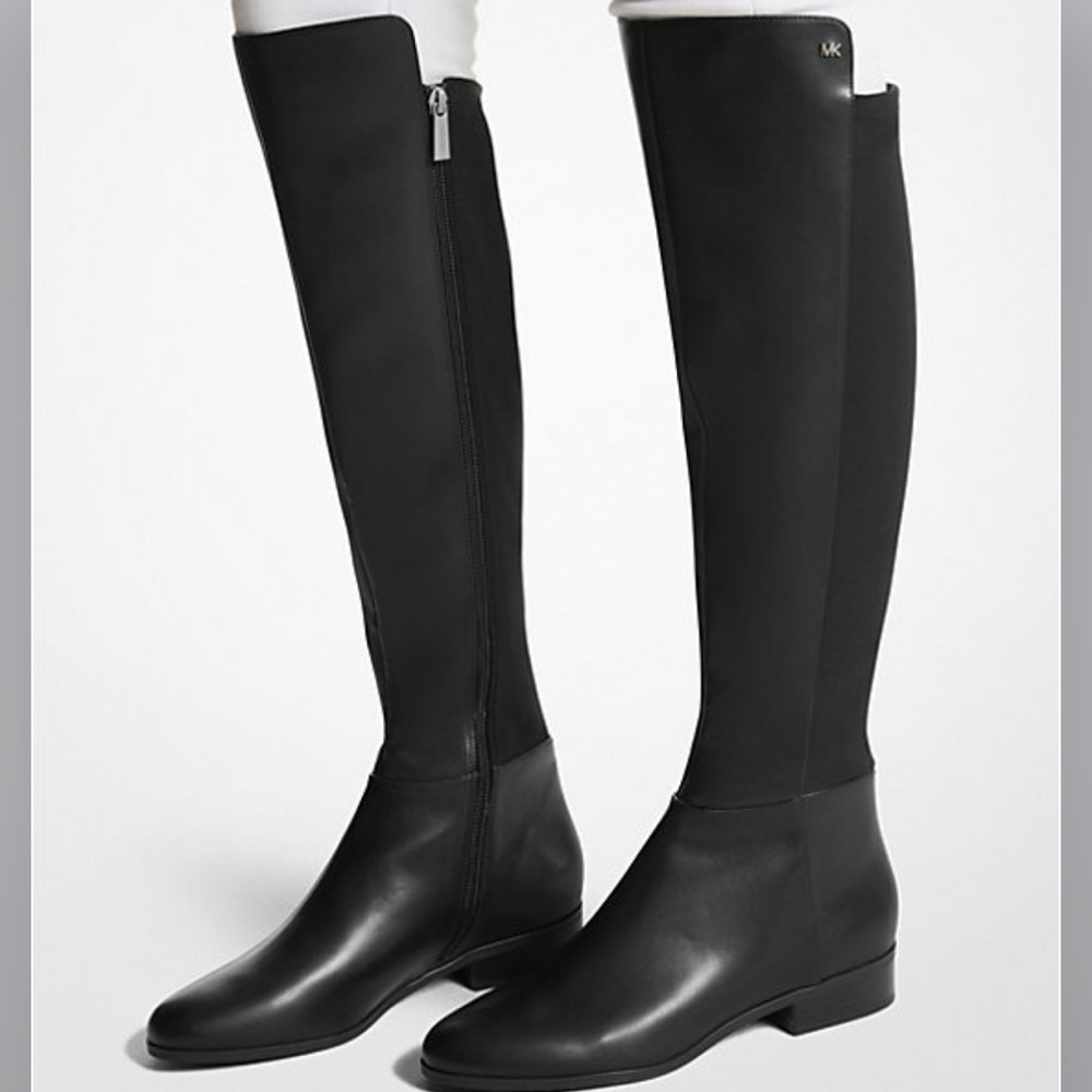 Women's Black Knee-High Boots